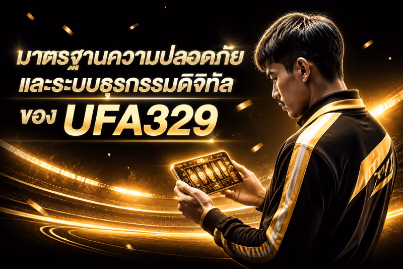 มาตรฐานความปลอดภัยและระบบธุรกรรมดิจิทัลของ UFA329