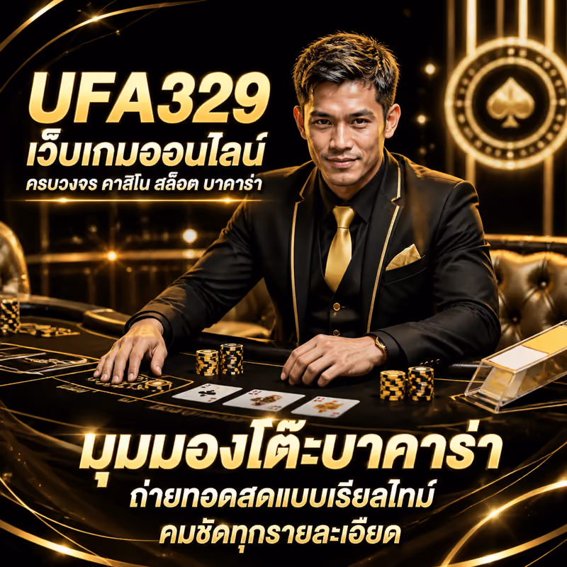 มุมมองโต๊ะบาคาร่าถ่ายทอดสดแบบเรียลไทม์ คมชัดทุกรายละเอียด